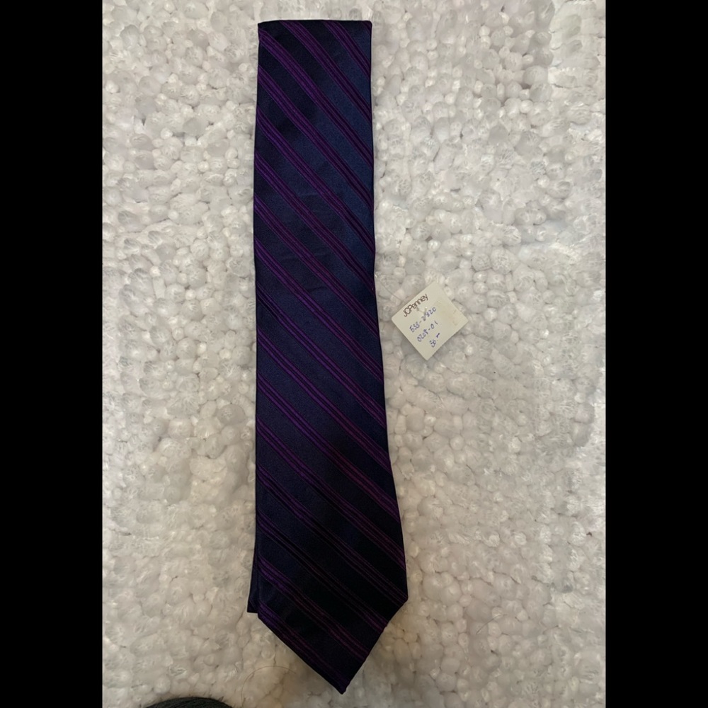 Claiborne stripe neck tie